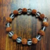 Rudraksha & Sphatik Crystal Bracelet